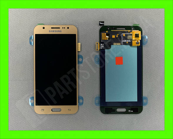 Дисплей модуль Samsung SM J500 OLED J5 Gold 2015, фото 2
