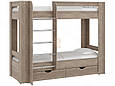 Двоярусне ліжко Дует -3 з ящиками (Пехотін), фото 7