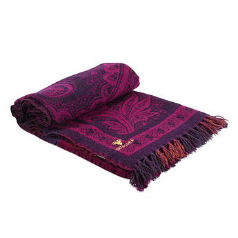 Плед двосторонній сливового кольору Plum Enchantment Shingora
