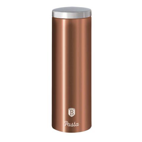 Ємність для спагетті BERLINGER HAUS Rosegold Metallic Line 9,5х30 см Колір золотистий 1912BH, фото 1