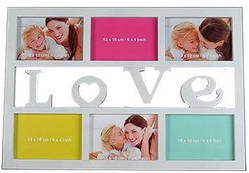 Мультирамка Love на 6 фото