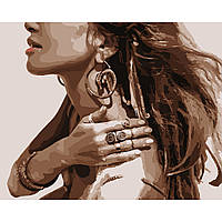 Набір, картина за номерами "Насолода", 40*50 см, SANTI