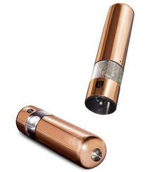 Електричні млинки для солі і перцю BERLINGER HAUS Rosegold Metallic Line 2шт Колір золотий 1905BH
