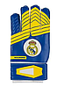 Воротарські рукавички Latex Foam REAL MADRID, розмір 7, жовто-сині, RM7, фото 4