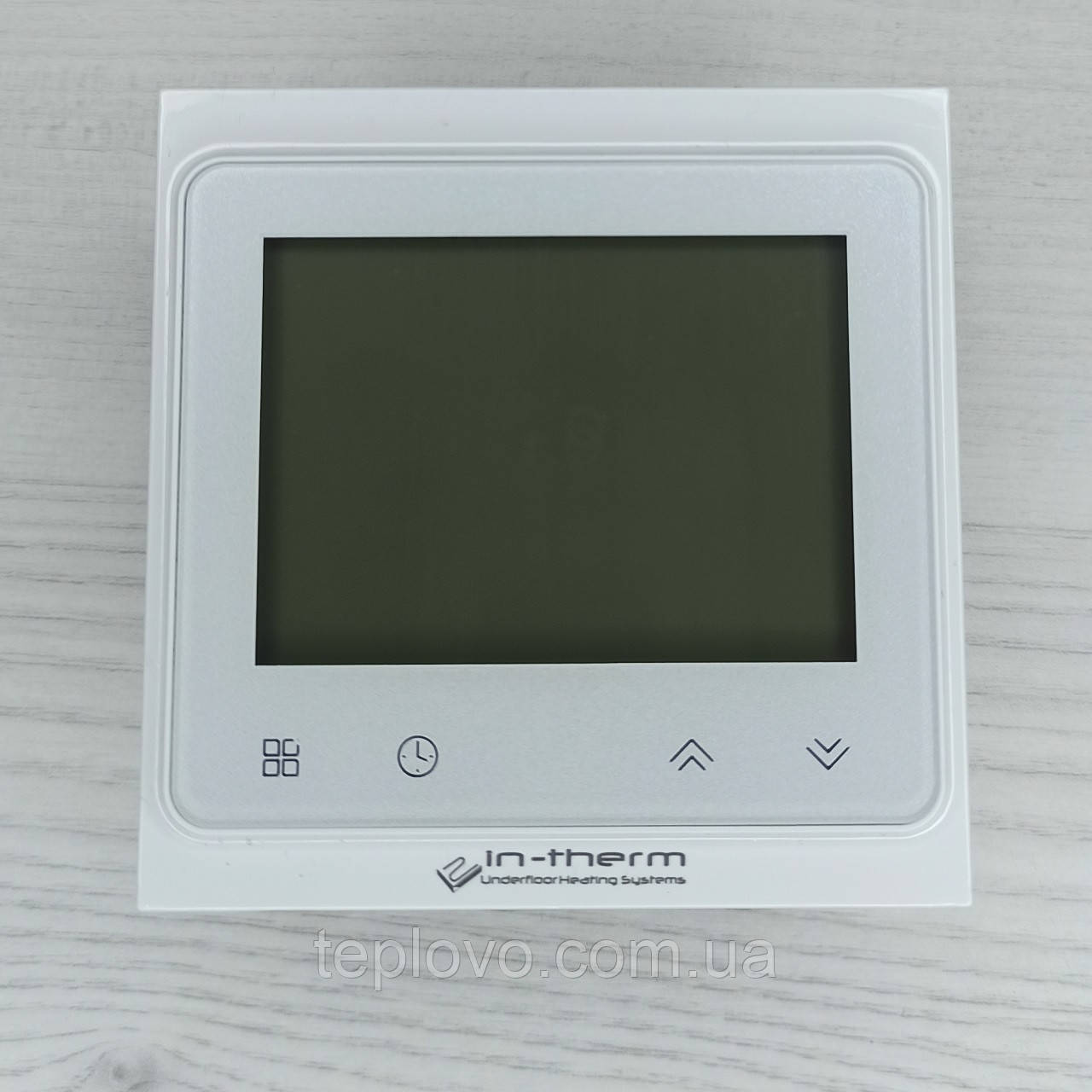 Терморегулятор программируемый IN-THERM PWT 002 Wi-Fi (белый), сенсорный программатор для теплого пола