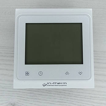 Терморегулятор программируемый IN-THERM PWT 002 Wi-Fi (белый), сенсорный программатор для теплого пола