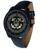 Часы мужские наручные Прикордонна служба України ДПСУ, именные часы, Морська Охорона, подарок для пограничника
