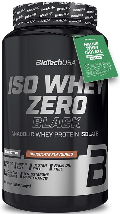 Протеїн Iso Whey Zero Black BioTech 908 г Шоколад