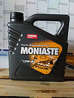 Моторное масло Teboil Moniaste 15W-40 (4л.) для автомобилей прежних лет выпуска