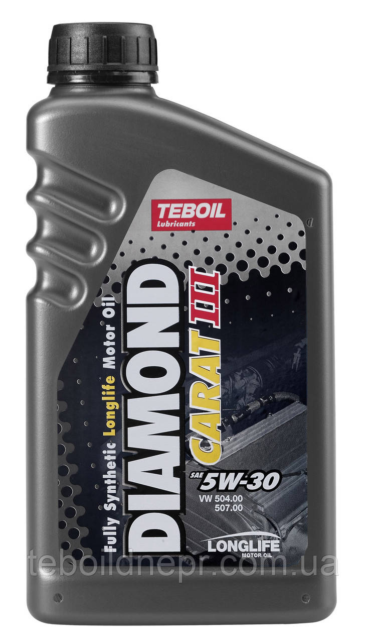 Моторное масло Teboil Diamond Carat III 5w-30 (1л.) для Volkswagen, Audi, Seat, Škoda и др. - фото 1 - id-p1307527053