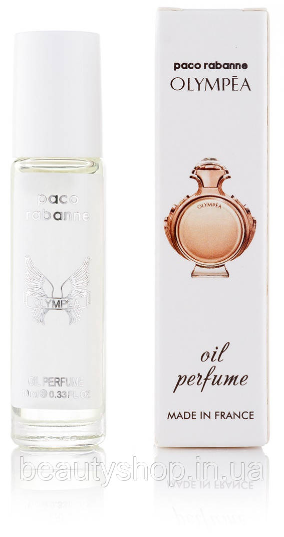Жіночі парфуми Paco Rabanne Olympea масляні 10 мл, стійкі, свіжі, солодкі, парфум, туалетна вода