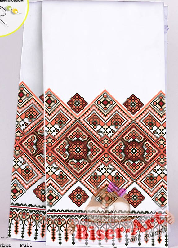 Заготовка для вишивки Рушник 8019 Бісер-Арт