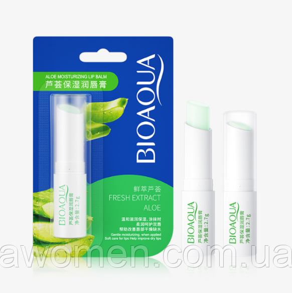 Бальзам для губ BIOAQUA Fresh Extract Aloe Moisturizing Lip Balm (2.7 g)