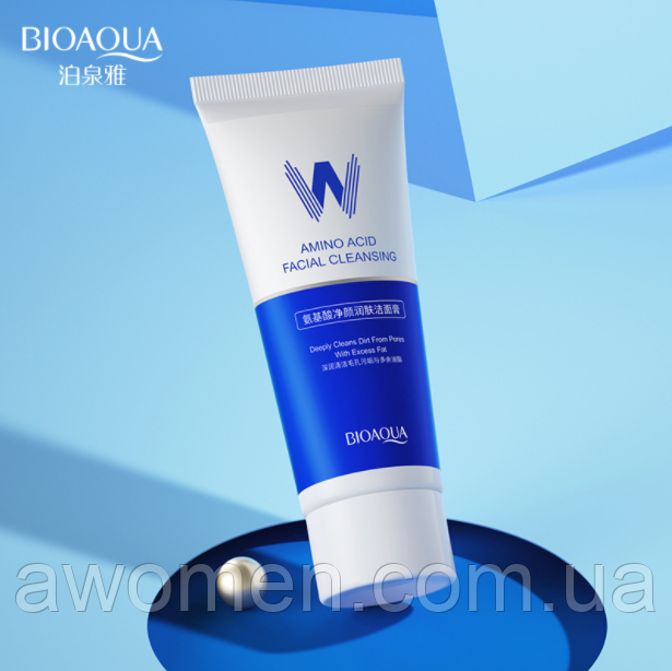 Пінка для вмивання Bioaqua Amino Acid з амінокислотами 60 g