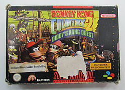 Donkey Kong Country 2: Diddy’s Kong Quest  Super Nintendo SNES PAL(EUR)   європейська версія