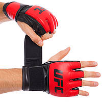 ММА перчатки PU UFC Contender UHK-69108 красные 5oz размер S/M: Gsport