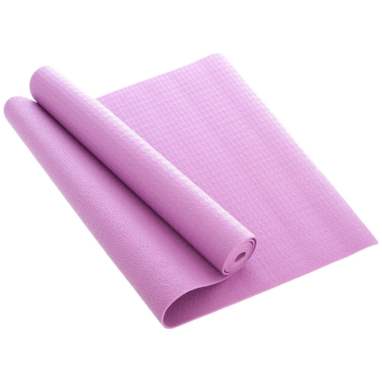 Фітнес килимок PVC 4мм SP-Planeta фіолетовий FI-1496