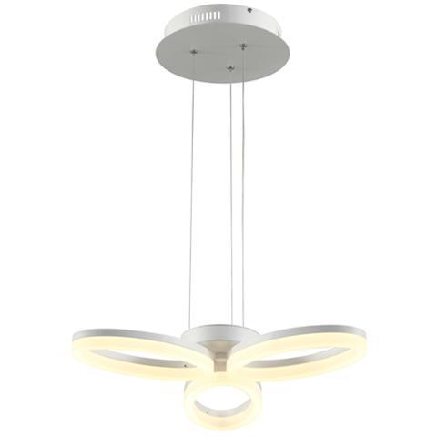 Люстра LED "ELEGANCE-24" 24W 4000K (Біла, чорна)