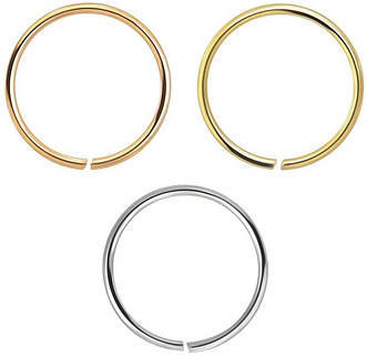 Сережки-обманки в ніс