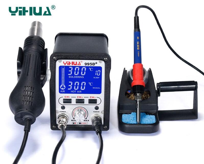 YIHUA-995D+ ремонтна паяльна станція 2 в 1