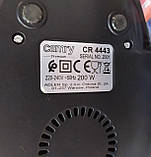 Нова велика і потужна жорнова кавомолка з регулюванням помолу Camry CR 4443 з Європи з гарантією, фото 7