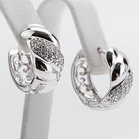 Сережки XР Родій Косичка