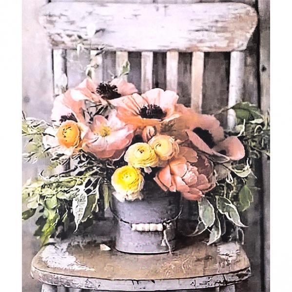 Картина за номерами 40х50 см DIY Квітковий Шик (FX 30508)