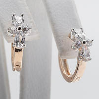 Сережки Позолота Xuping Іриси