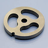 Решітка м'ясорубки Fama FTS107E TS12 TG12 FTS126 FTSR107 FTS127E FTG127E ковбасна нержавійка, фото 4