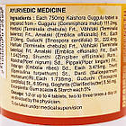 Кайшора Гуггул (Kaishora Gugulu DS, SDM) — аюрведа преміум'якості, 100 таб. по 750 мг, фото 4