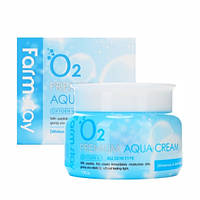 Увлажняющий кислородный крем Farmstay O2 Premium Aqua Cream 100 мл