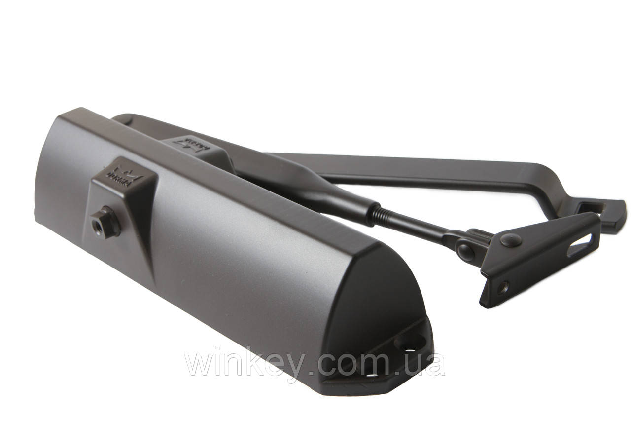 Дверний доводчик Dorma TS 68 з ножицями коричневий, фото 1