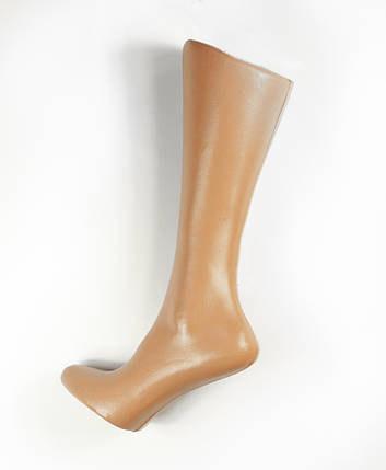Манекен об'ємний ноги жіночої для демонстрації шкарпеток,гольфів,гетрів, фото 2