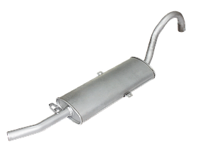 Глушник ВАЗ 2104, вихлопна система для ваз 2104 Utas, вихлопна труба на жигулі