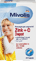 Біологічно активна добавка Mivolis Zink + C Depot, 60 шт.
