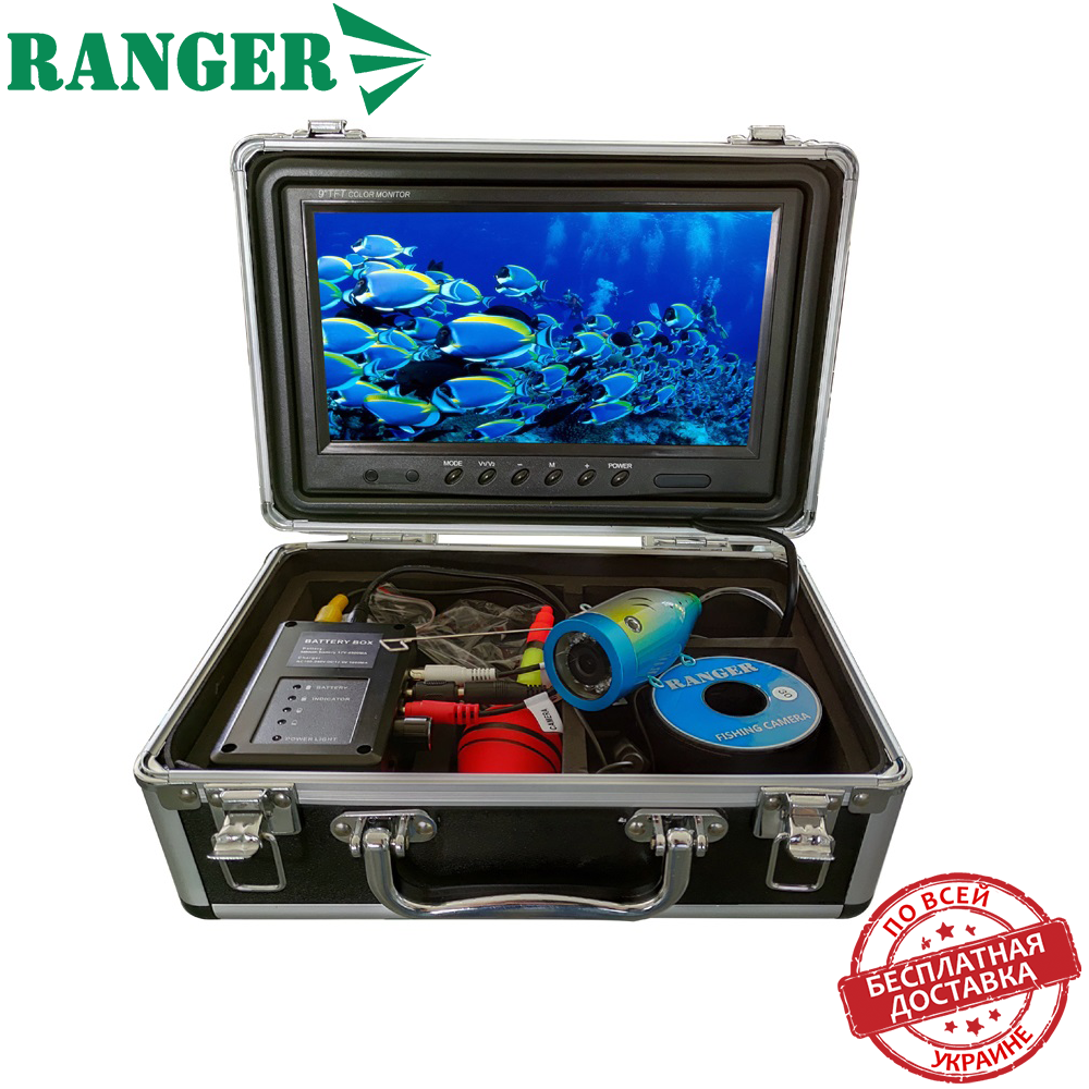 Підводна камера для риболовлі відеовудка Ranger Lux Case 9D