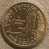 Монета США. 1 долар 2008 р. Сакагавея Ширяючий орел, фото 3