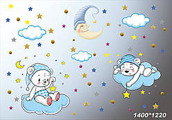 Набір наклейок «Ведмежата"