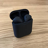 I12 TWS Чорні Якісні Сенсорні Бездротові Bluetooth навушники СУПЕРАКЦІЯ — 20%!
