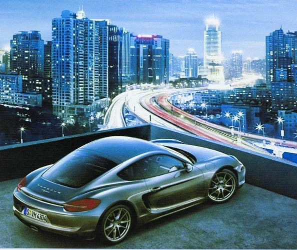 Картина за номерами 40х50 см DIY Porsche (NX 9216), фото 1