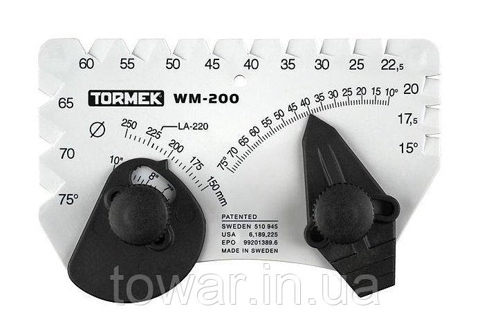 TORMEK WM-200 ПРИГОЛОМЕР Швеція