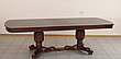 Стіл обідній великий для кухні і вітальні в класичному стилі Барон Мікс меблі, колір горіх, фото 2