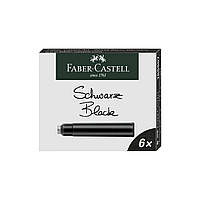 Картридж Черный 6шт стандарт Faber-Castell 185507