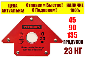 Струбцина магнітна Richmann для зварювання до 25 кг,з отвором