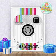 Постер "Instagram / Instagram" А3+рамка -