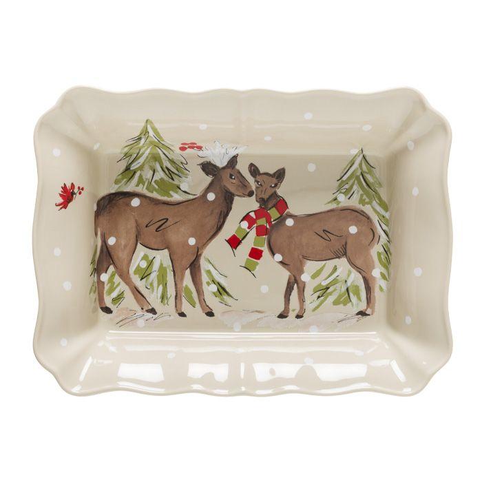 Форма для випікання велика бежева Deer Friends Casafina