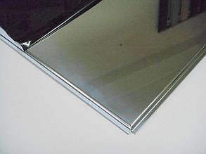 Неіржавкий лист 1 мм aisi 201 шліфований 4N+PVC 1500х3000 мм