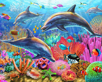 Картина за номерами 40х50 см DIY Морське царство (FX 30363)