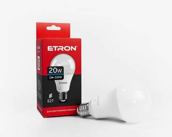 Лампа "Etron Light Power" LED 1-ELP-091 A70 20Вт 6500K Е27(10)