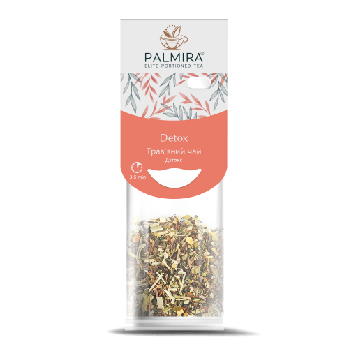 Порційний чорний чай для чашки  Palmira Детокс